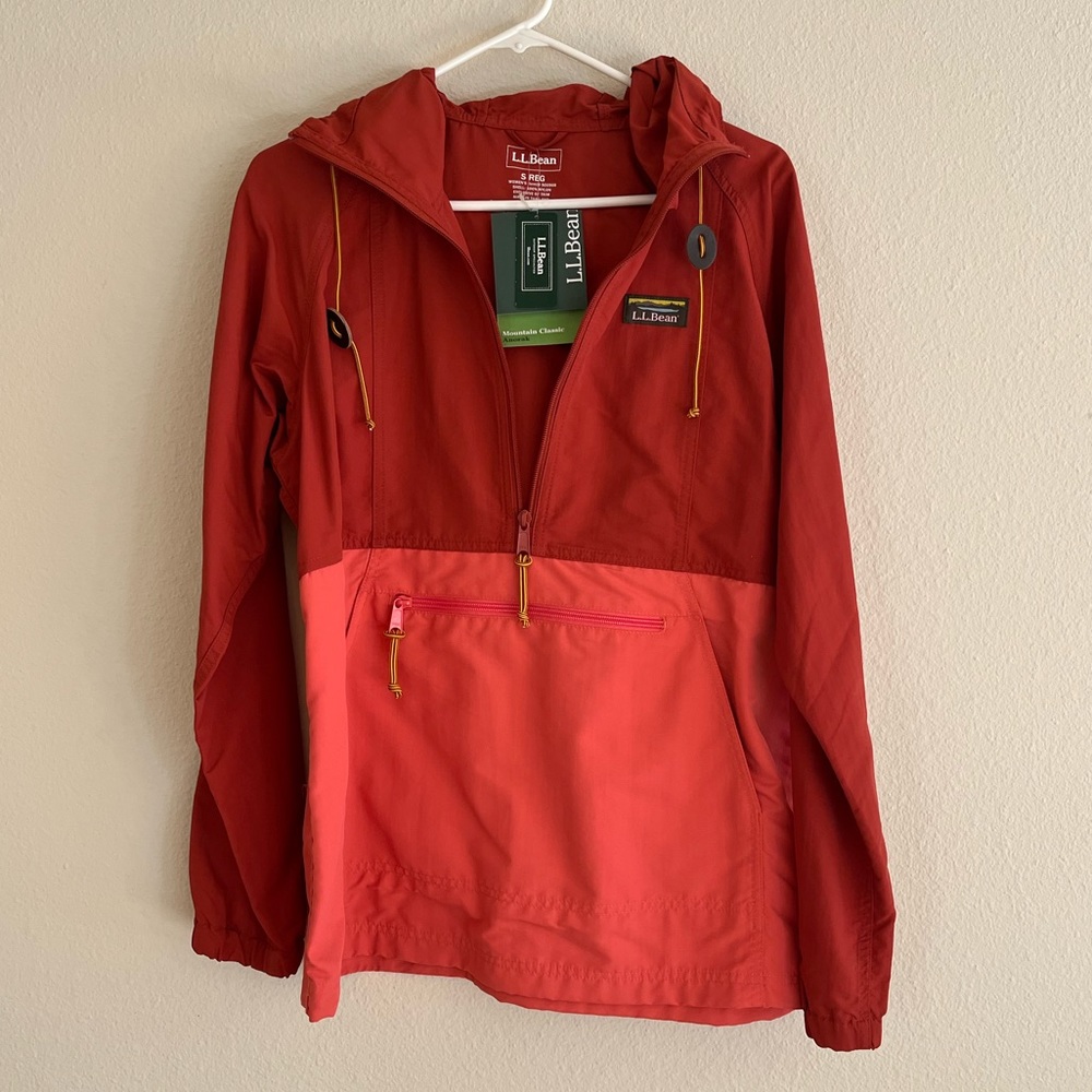 NWT LL bean mountain anorak